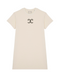 Badstof Dress CC Velvet Brown - Offwhite